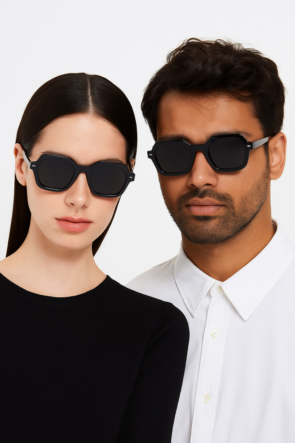 Lunettes ANGELO SYLLA – Signature Black Frame