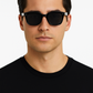 Lunettes ANGELO SYLLA – Monture Carrée Mixte Noire
