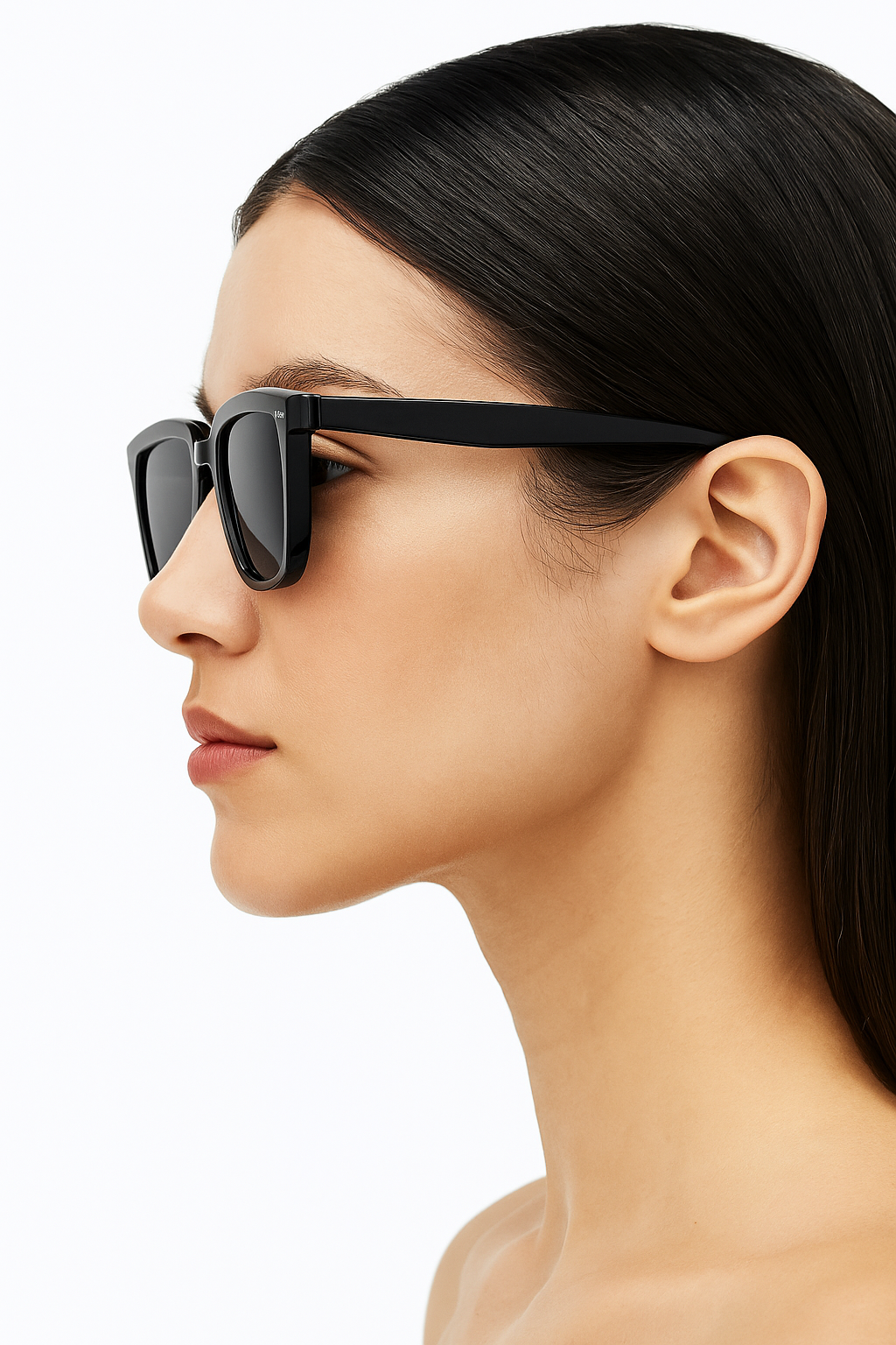 Lunettes ANGELO SYLLA – Monture Carrée Mixte Noire