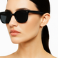 Lunettes ANGELO SYLLA – Monture Carrée Mixte Noire