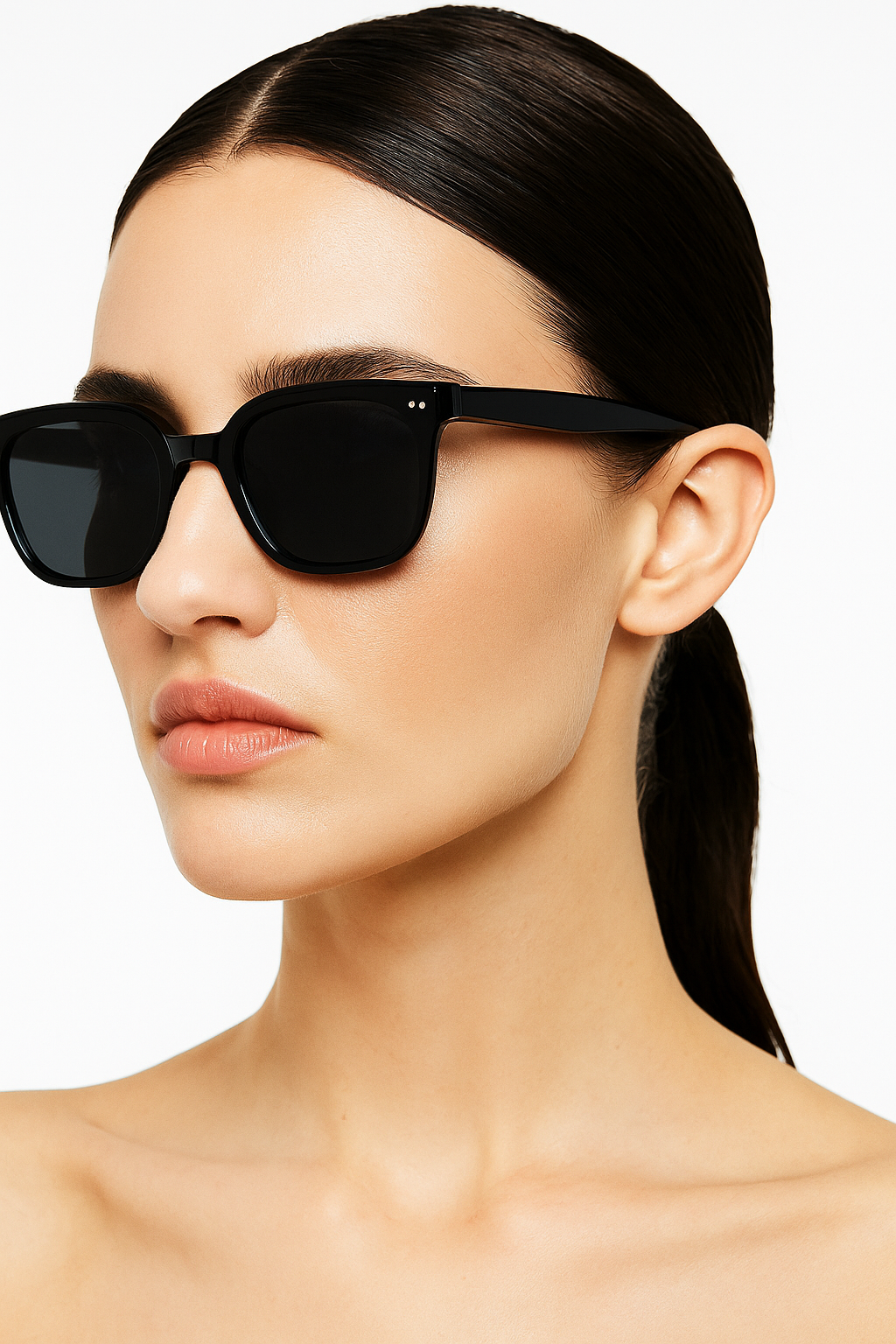 Lunettes ANGELO SYLLA – Monture Carrée Mixte Noire
