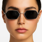 Lunettes ANGELO SYLLA – Monture Hexagonale Argentée