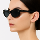 Lunettes ANGELO SYLLA – Monture Noire Élégance Féminine