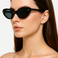 Lunettes ANGELO SYLLA – Monture Noire Élégance Féminine