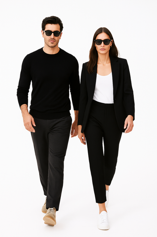 Lunettes ANGELO SYLLA – Signature Black Frame